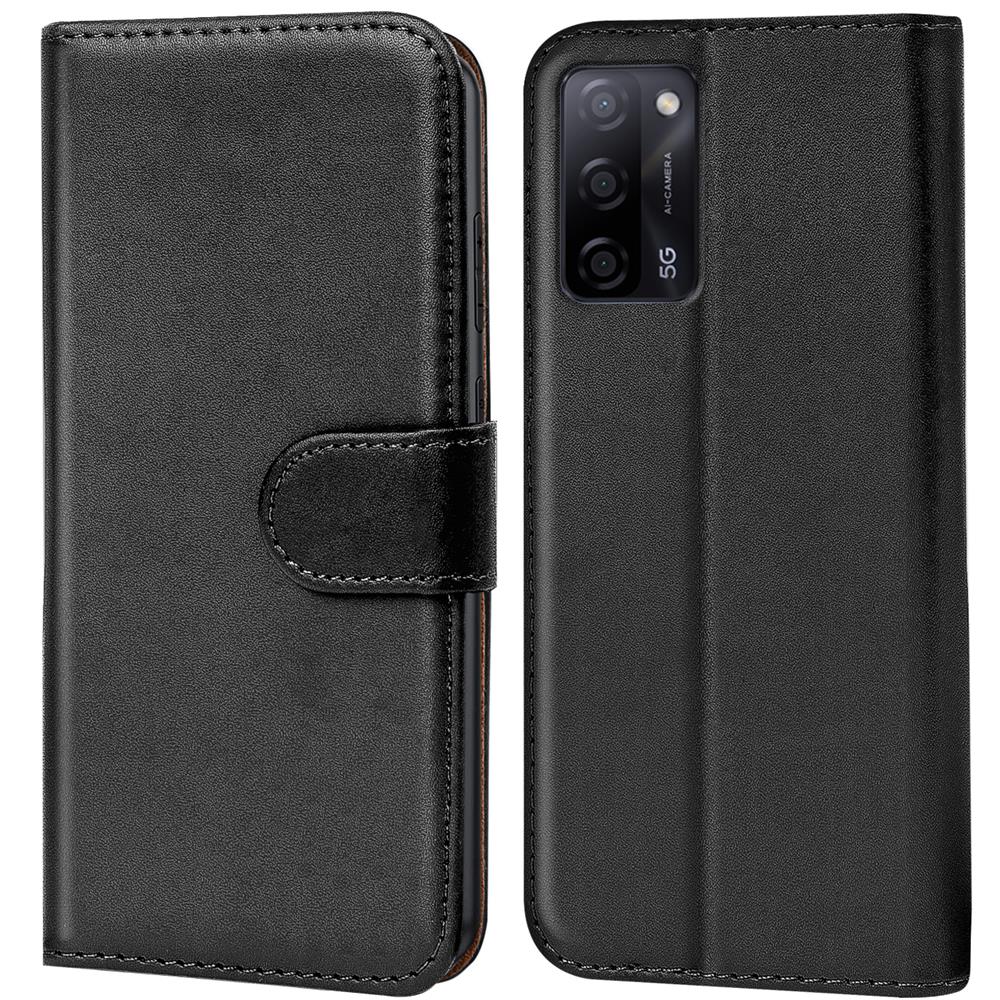 Basic Wallet für OPPO A55 5G in Schwarz