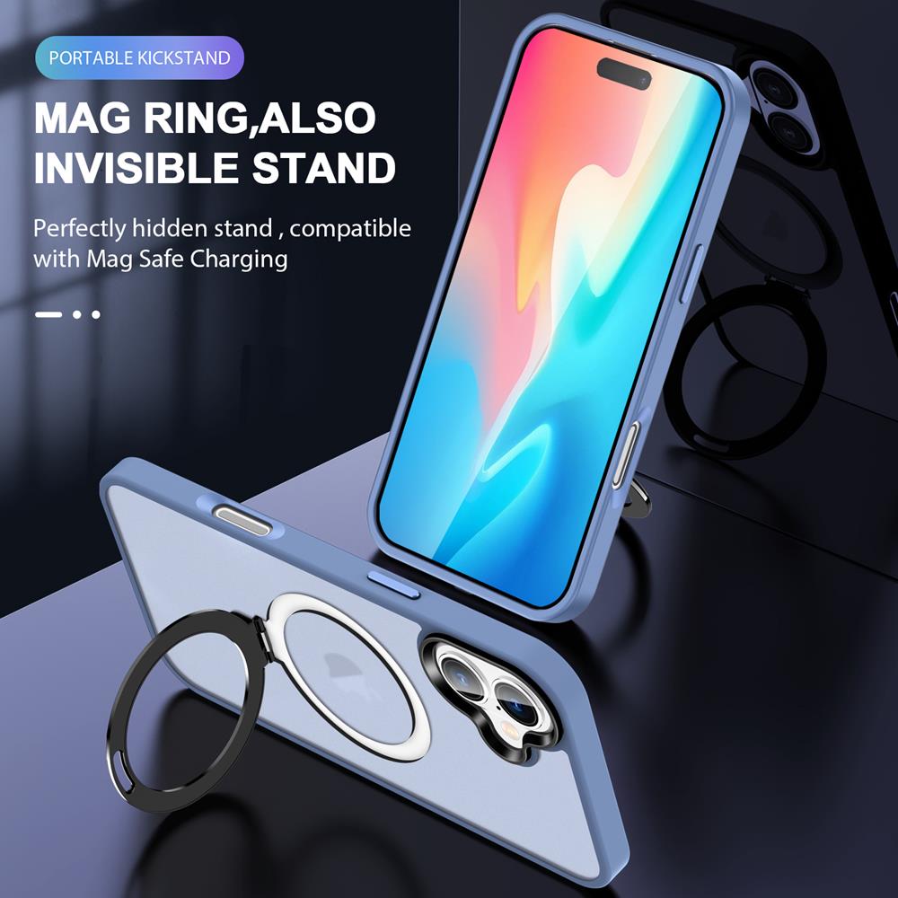 Skin MagSafe für Apple iPhone 16 Plus in Blau