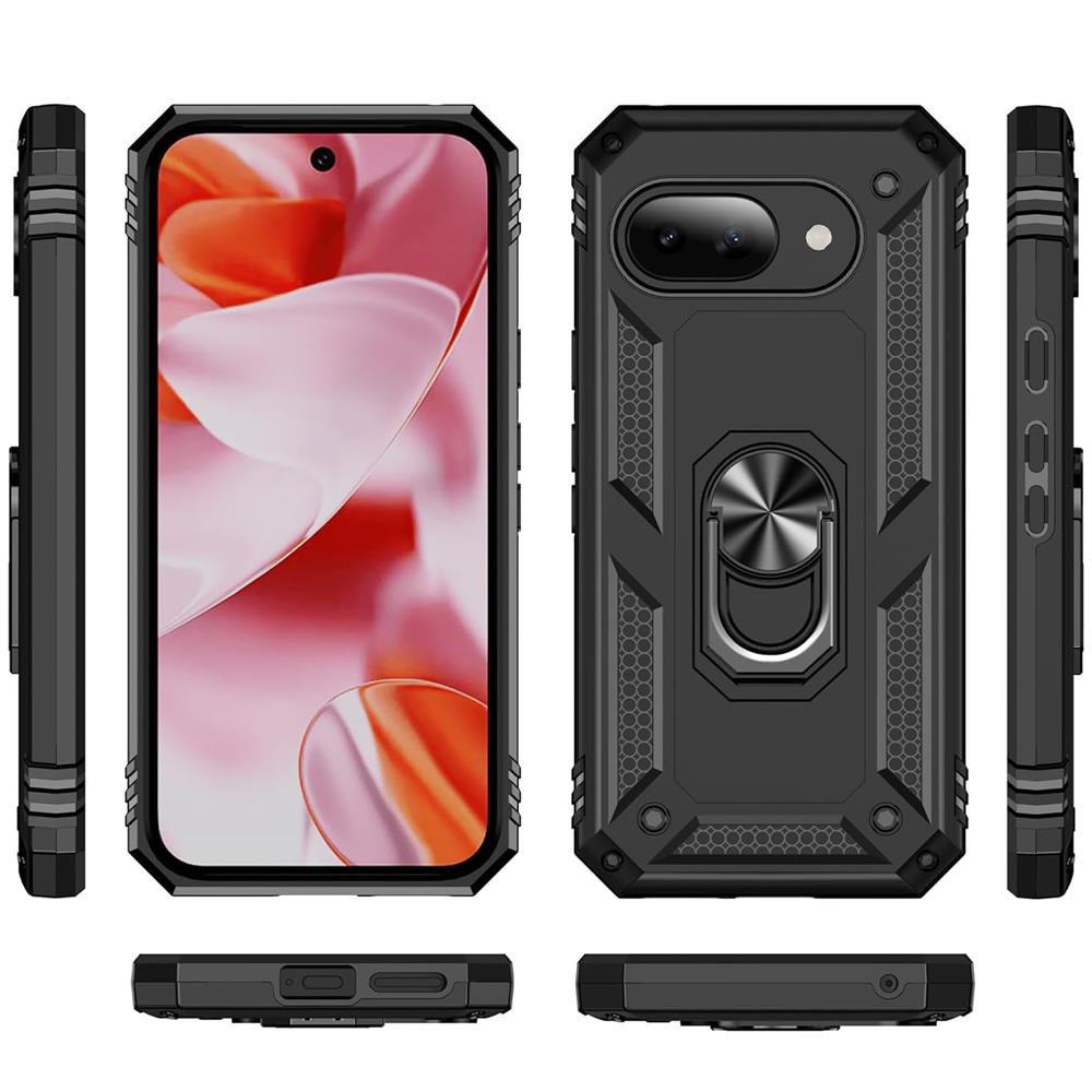 Army Case für Google Pixel 9a in Schwarz