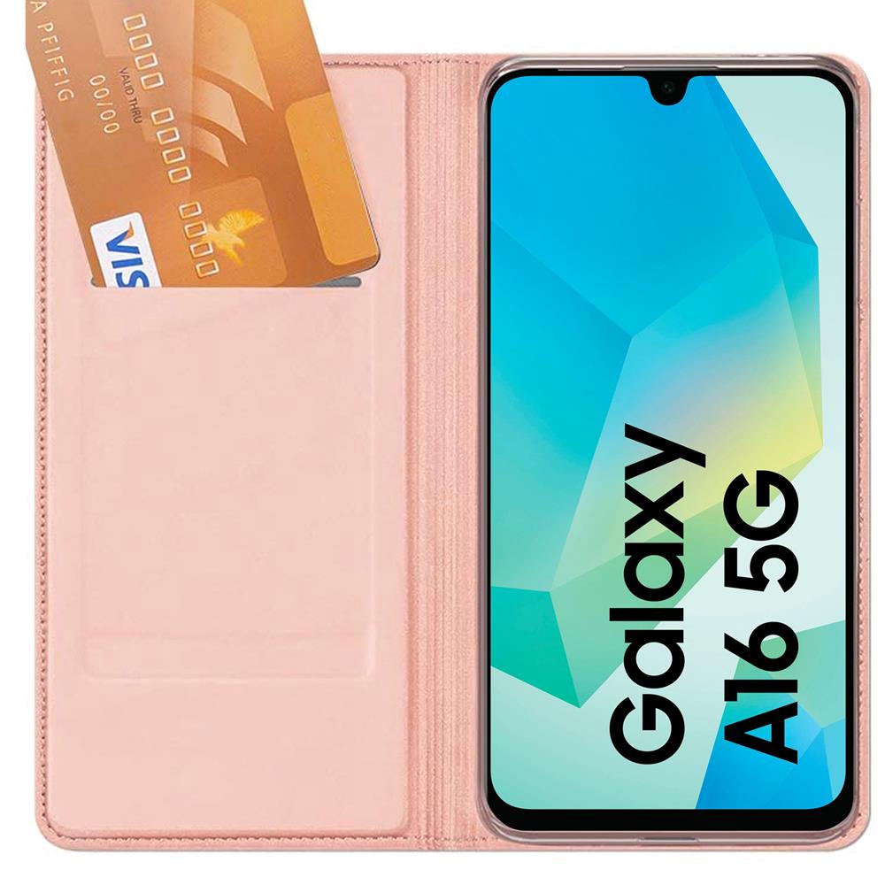 Electroplated Flip für Samsung Galaxy A16 5G in Rosegold