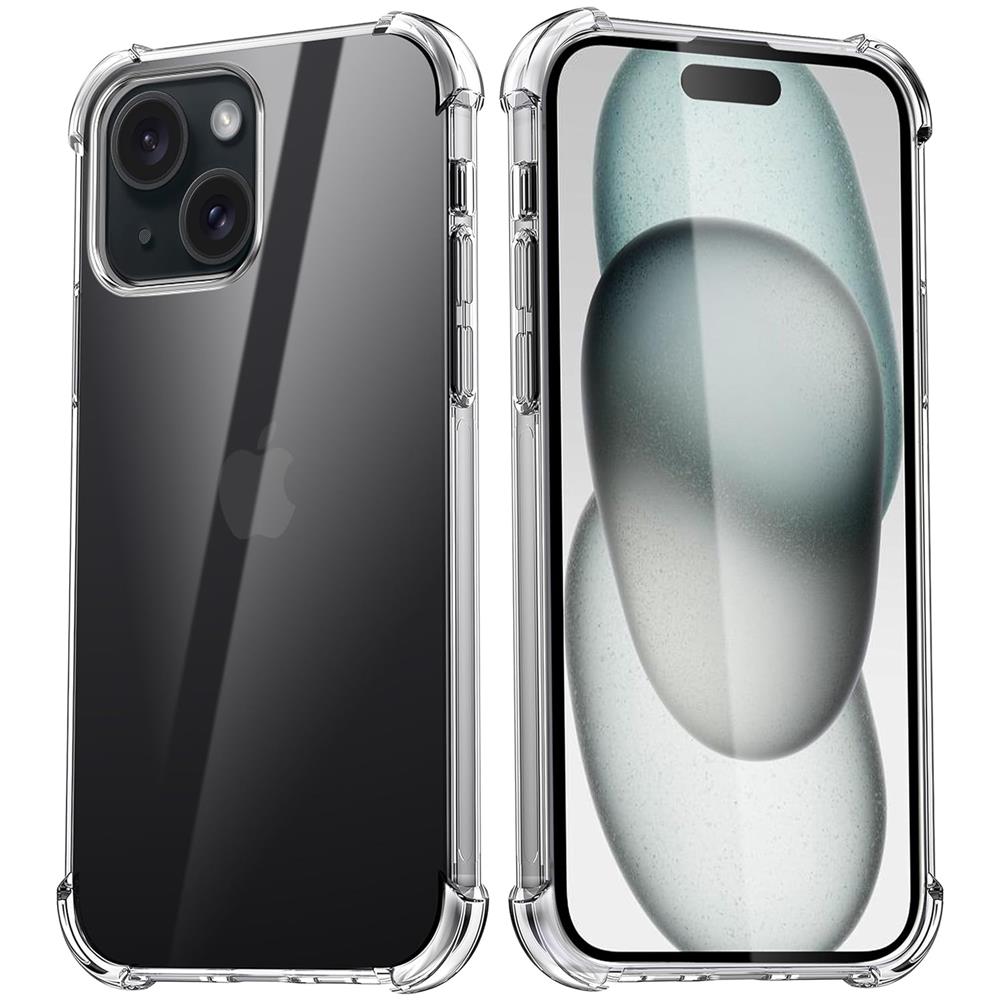 Rugged TPU für Apple iPhone 15 in Transparent