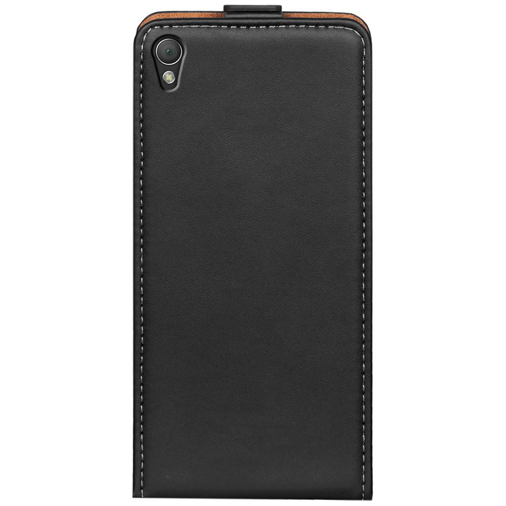 Basic Flip für Sony Xperia Z3 Plus in Schwarz