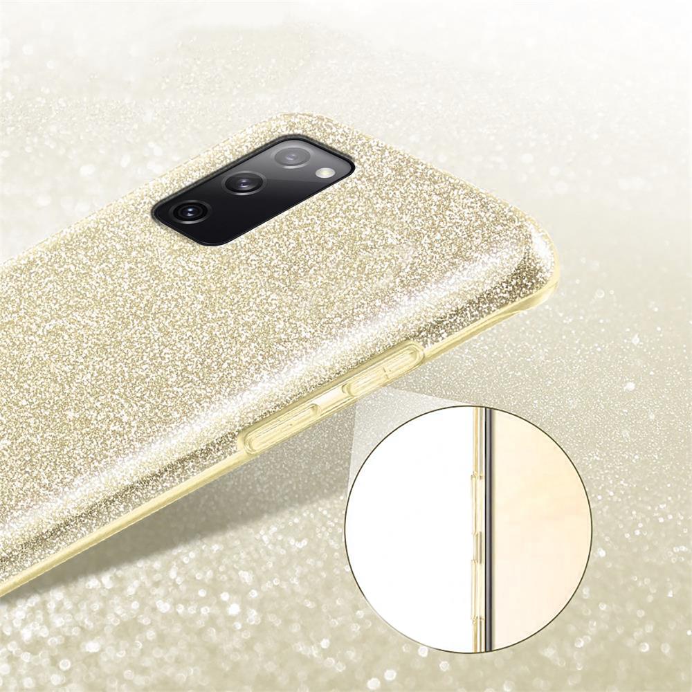 Shiny TPU für Samsung Galaxy S20 Plus in Gold