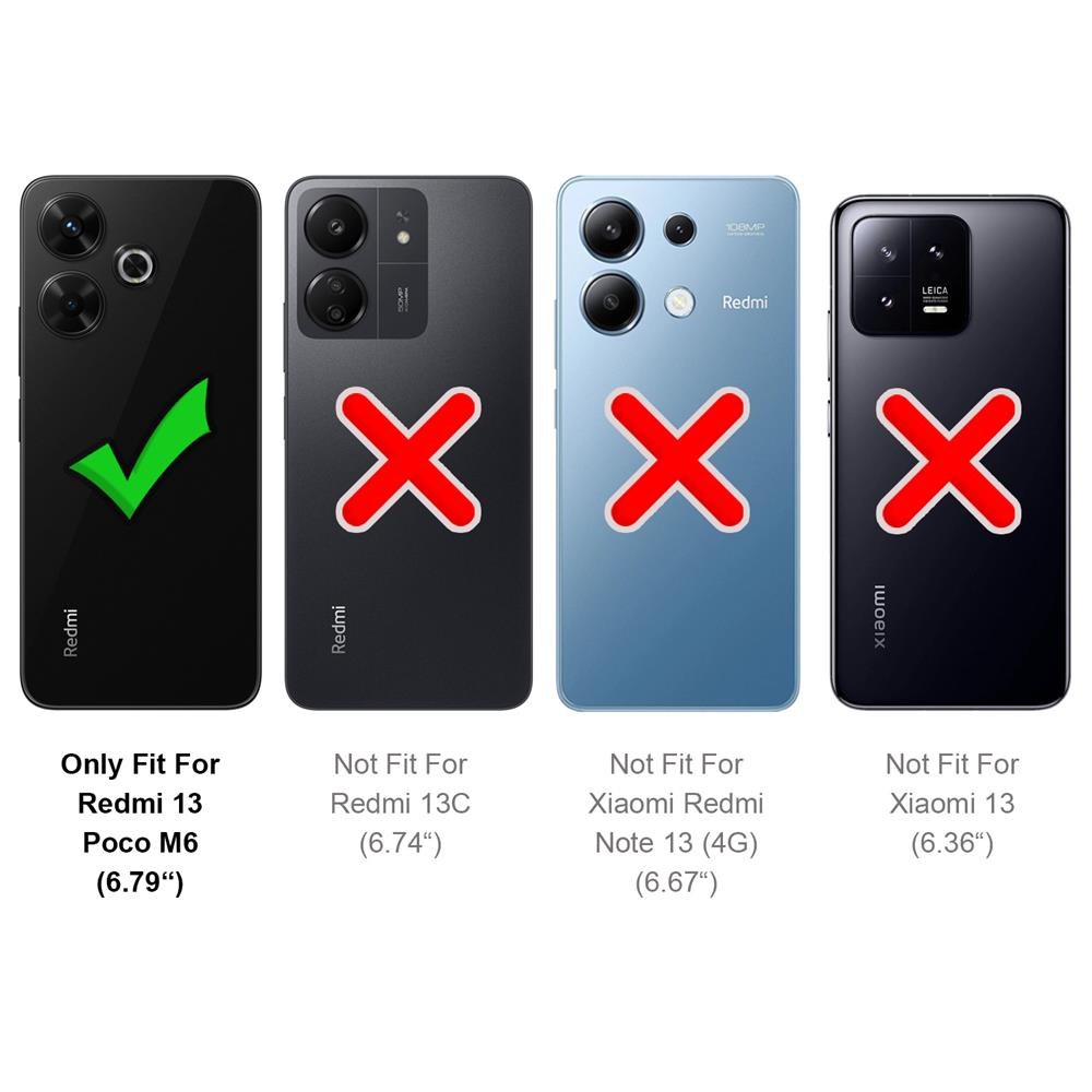 Zero für Xiaomi Redmi 13 / Poco M6 in Transparent