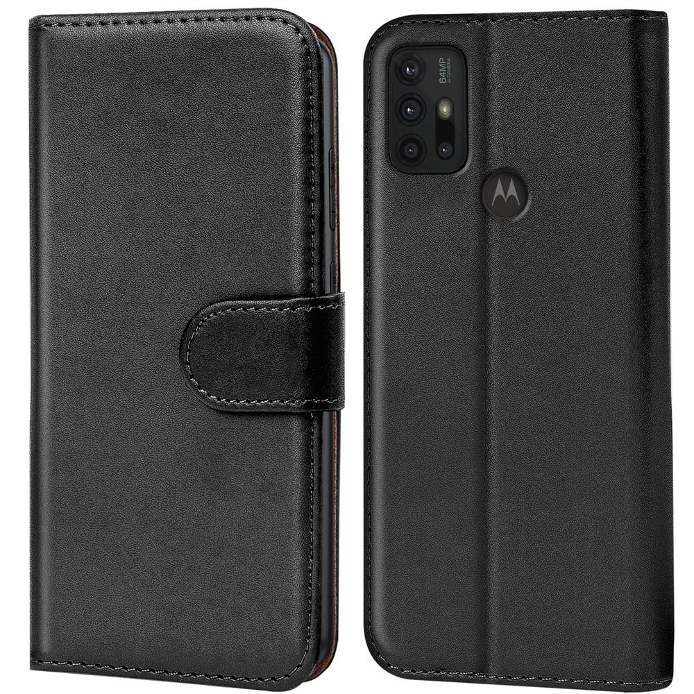 Basic Wallet für Motorola Moto G30 / G20 / G10 in Schwarz