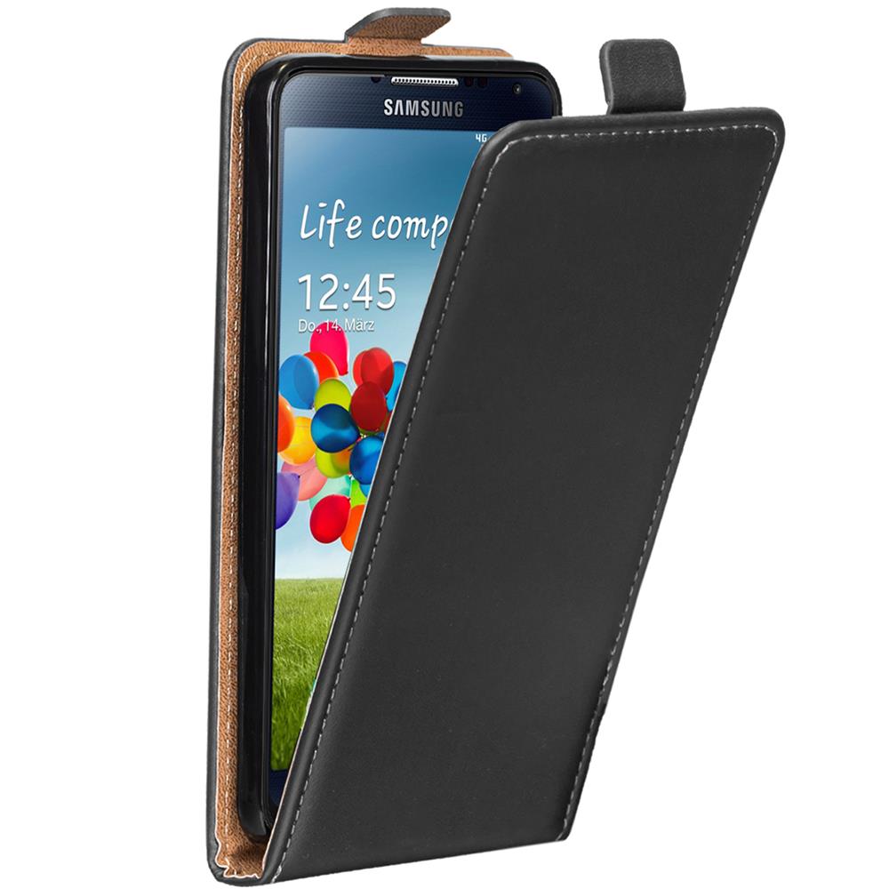 Basic Flip für Samsung Galaxy S4 in Schwarz