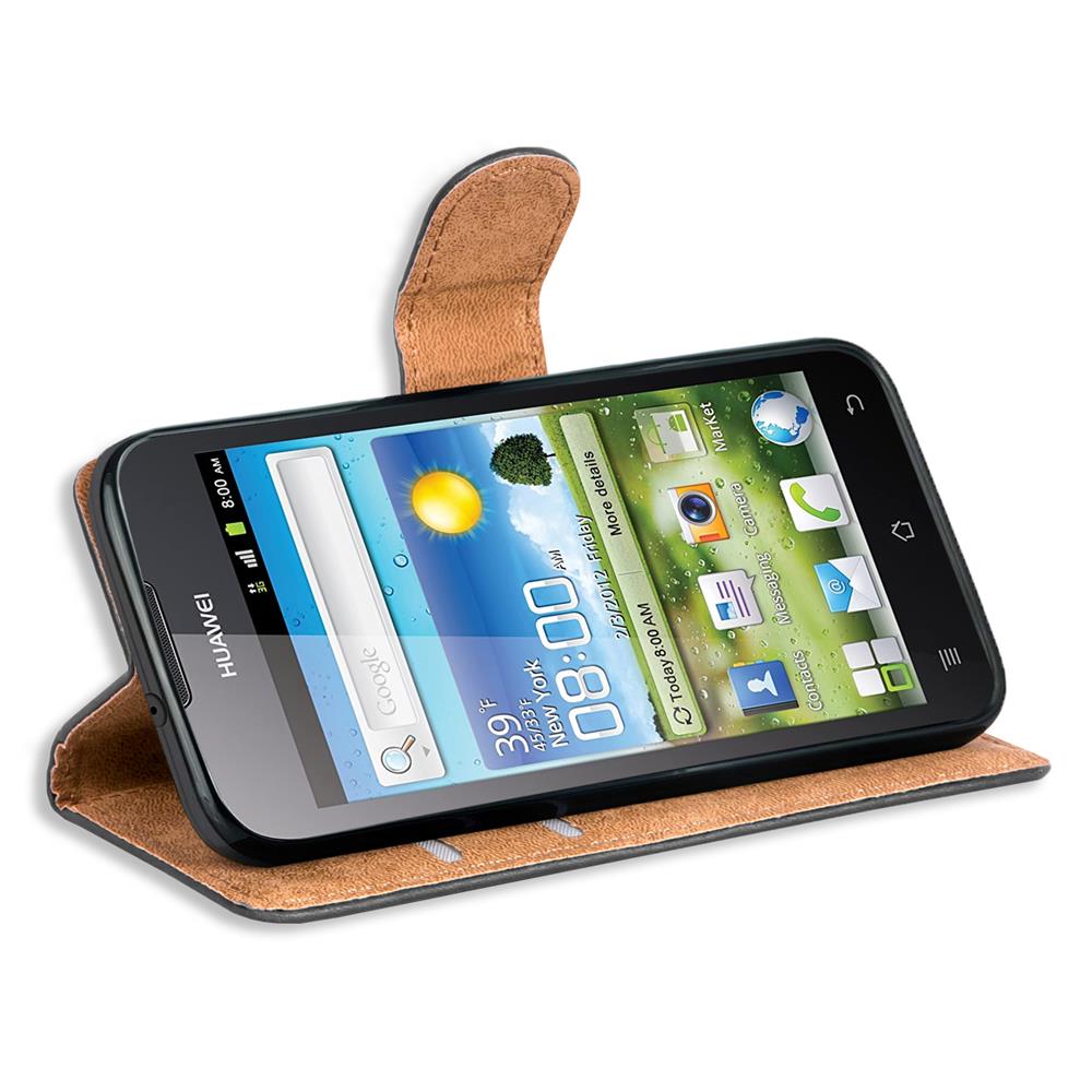 Basic Wallet für Huawei Ascend G6 in Schwarz