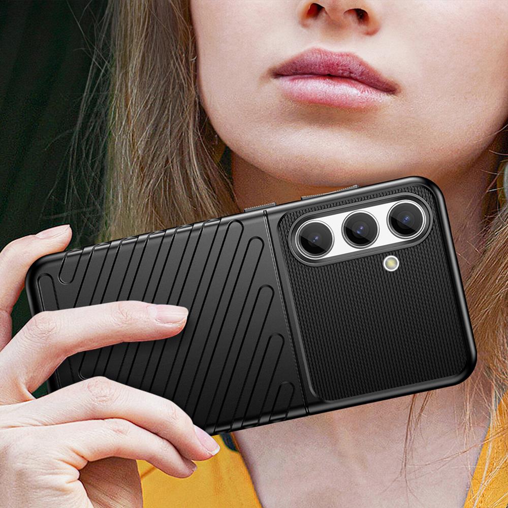 Thunder Case für Samsung Galaxy S24 FE in Schwarz