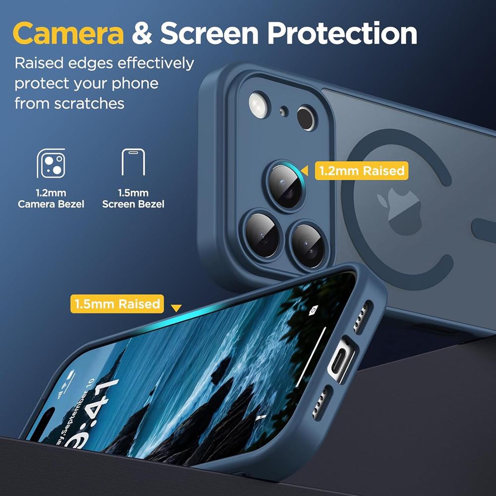 Zoya TPU für Apple iPhone 17 Pro Max in Blau