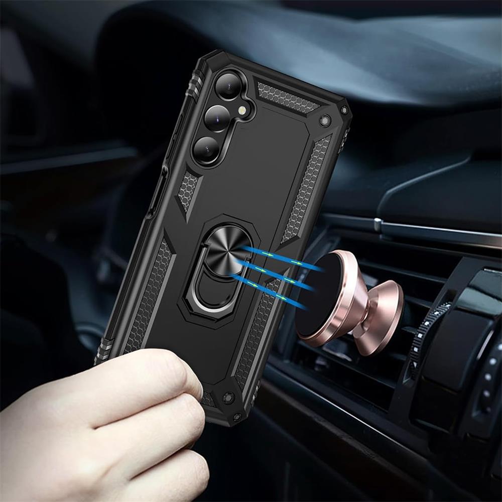 Army Case für Samsung Galaxy A25 5G in Schwarz