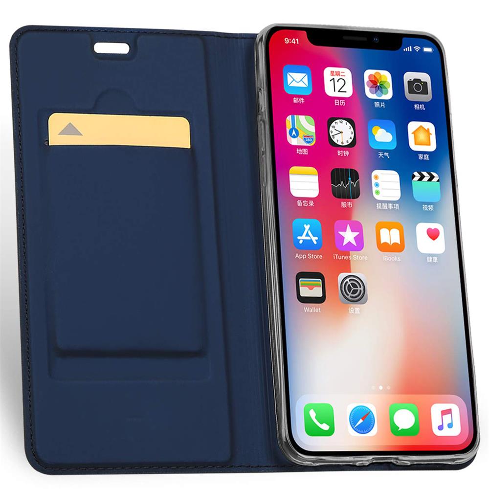 Electroplated Flip für Apple iPhone XS Max in Blau