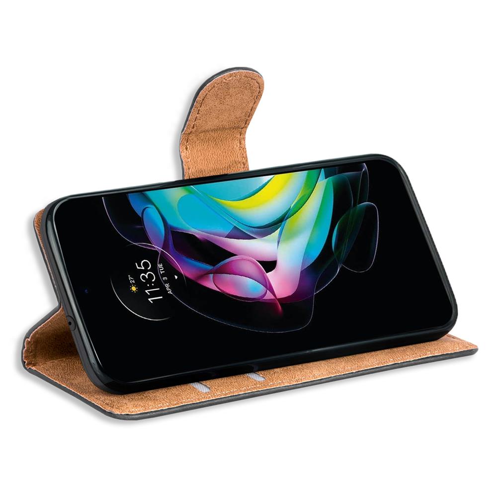 Basic Wallet für Motorola Edge 30 Pro in Schwarz