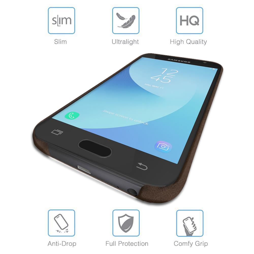Unibody Case für Samsung Galaxy J7 2017 J730 in Braun