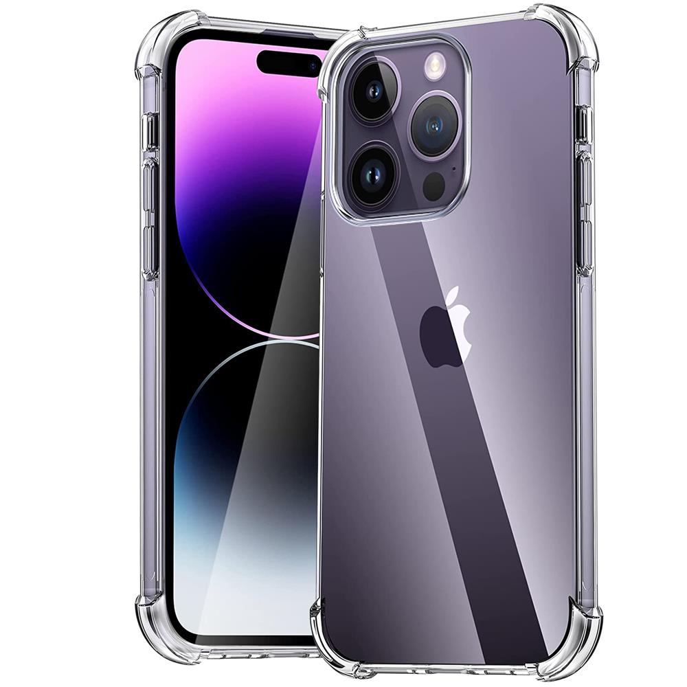 Rugged TPU für Apple iPhone 14 Pro Max in Transparent