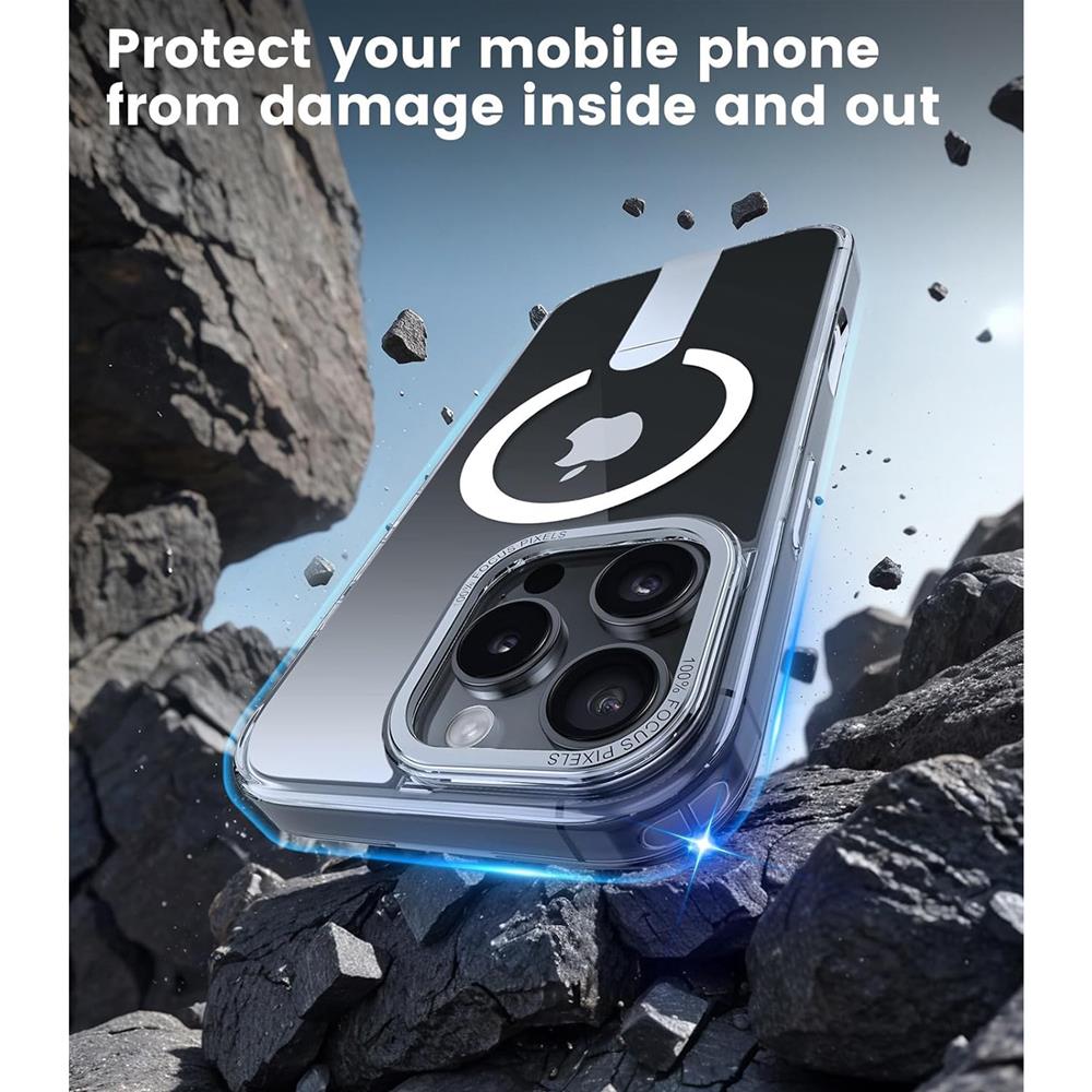 Kickstand TPU für iPhone 16e in Transparent