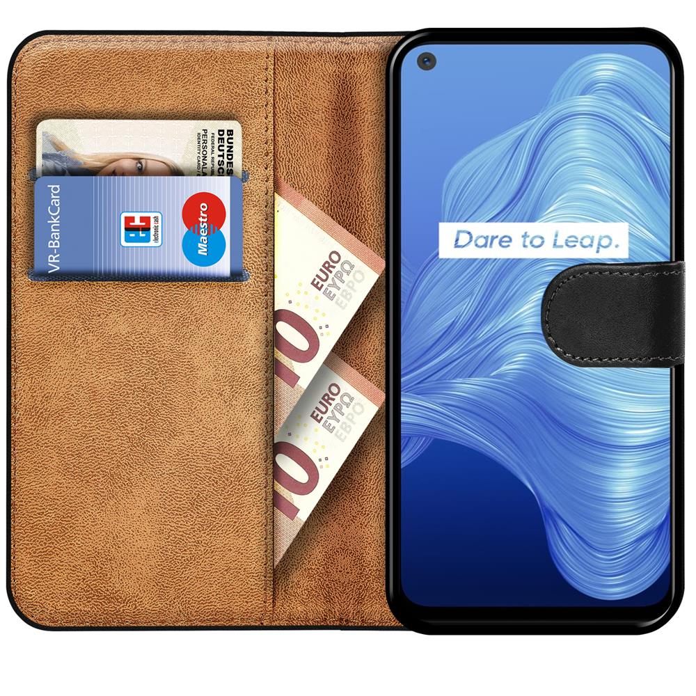 Basic Wallet für Realme 7 5G in Schwarz