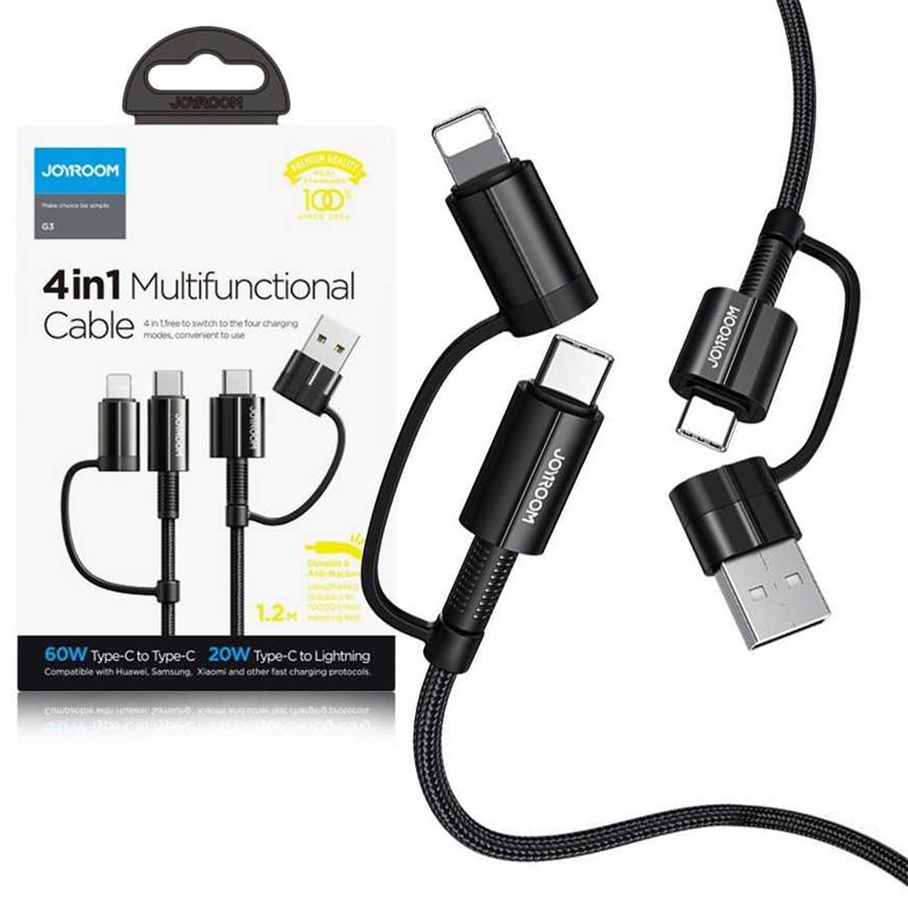 Joyroom USB Kabel - 4in1 - G3 - 1.8M