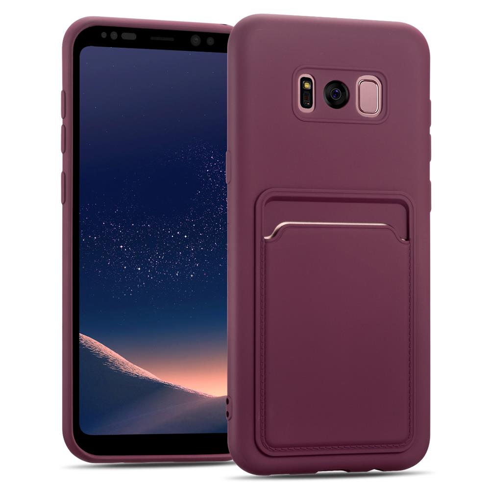 Card Case für Samsung Galaxy S8 Plus in Lila