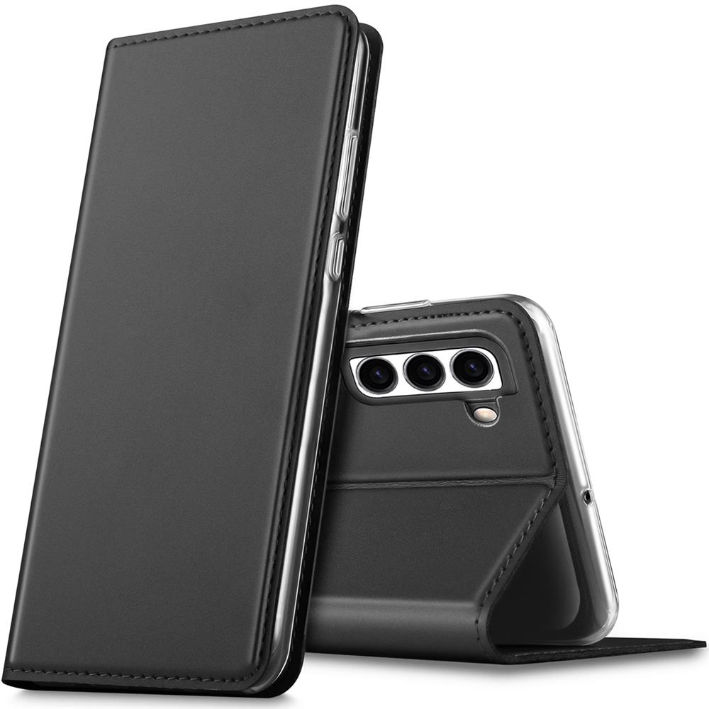 Electroplated Flip für Samsung Galaxy S23 Plus in Schwarz