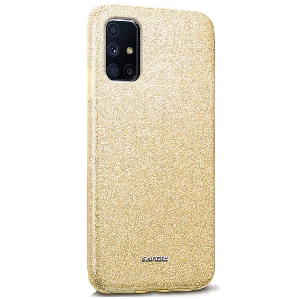 Shiny TPU für Samsung Galaxy M51 in Gold