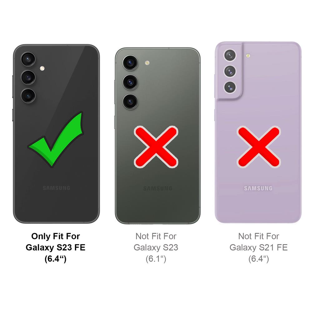 Rugged TPU für Samsung Galaxy S23 FE in Transparent