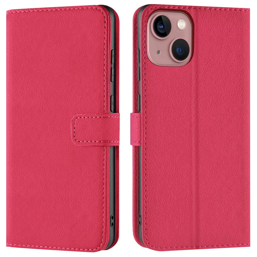 Basic Wallet für Apple iPhone 14 Plus in Pink