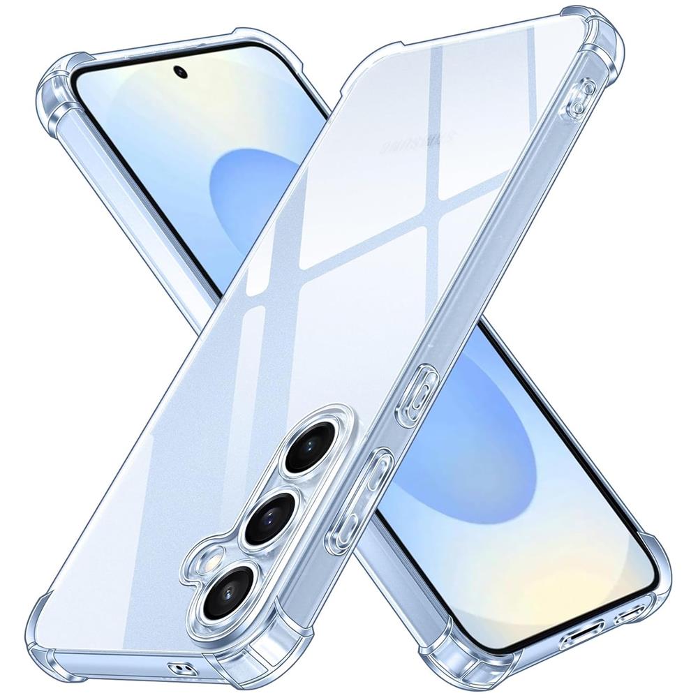 Rugged TPU für Samsung Galaxy S25 Plus in Transparent