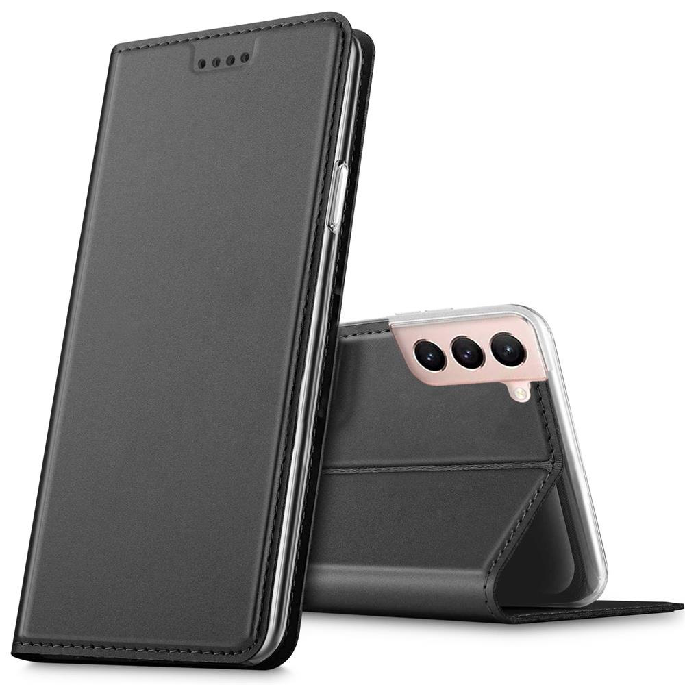 Electroplated Flip für Samsung Galaxy S22 Plus in Schwarz