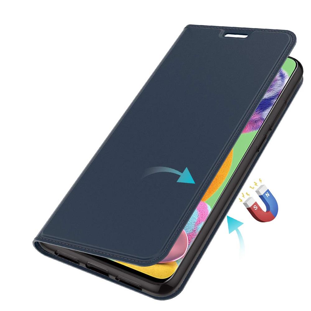 Electroplated Flip für Samsung Galaxy A90 5G in Blau