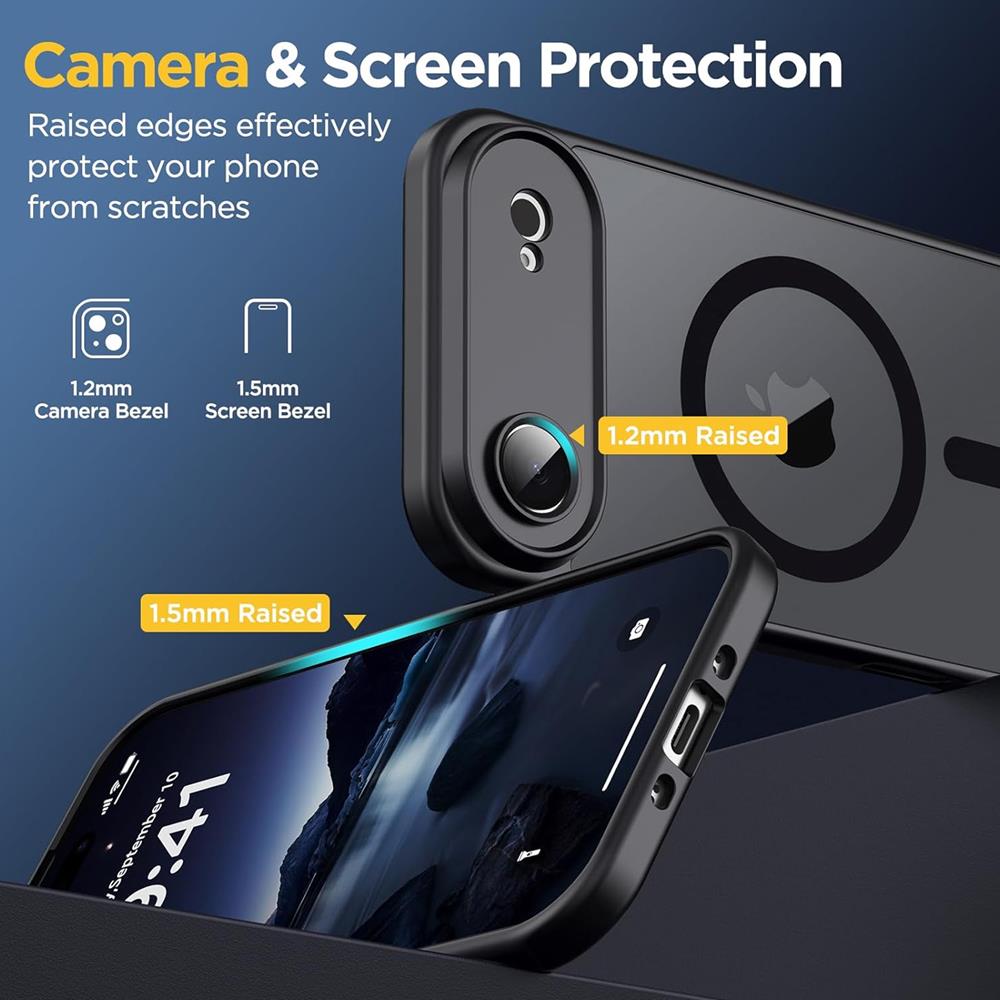 Zoya TPU für Apple iPhone Air (2025) in Schwarz