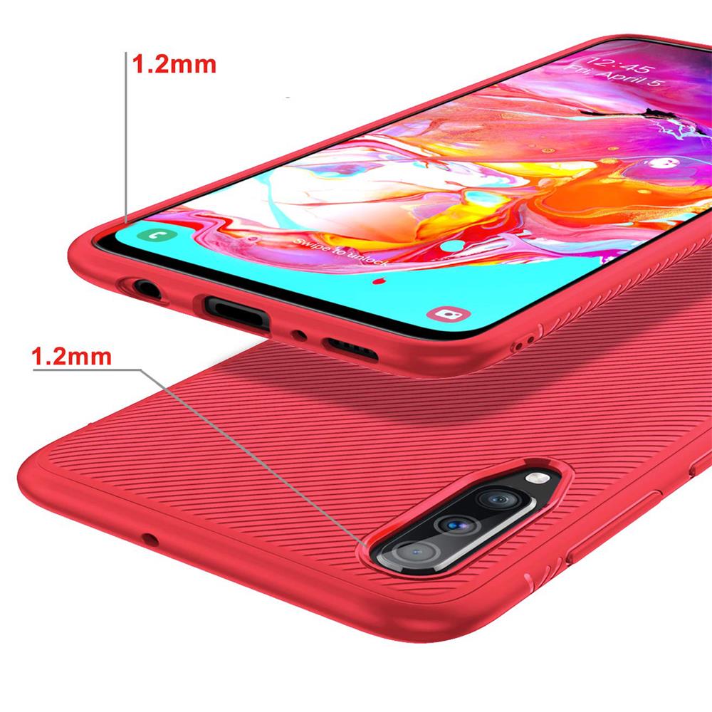 Fancy Case für Samsung Galaxy A70 / A70s in Rot