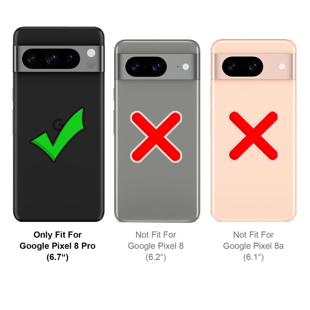 Colour TPU für Google Pixel 8 Pro in Schwarz