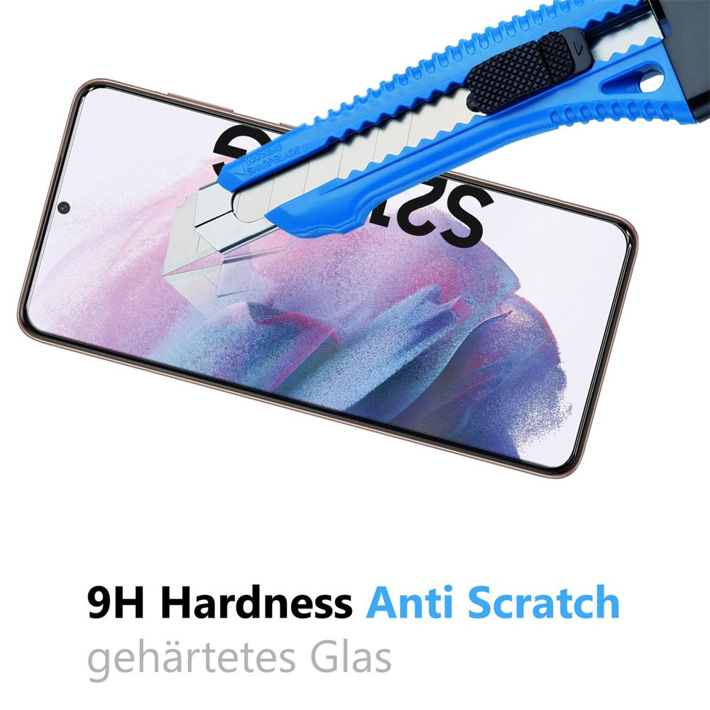Glas 2in1 für Samsung Galaxy S21 Plus