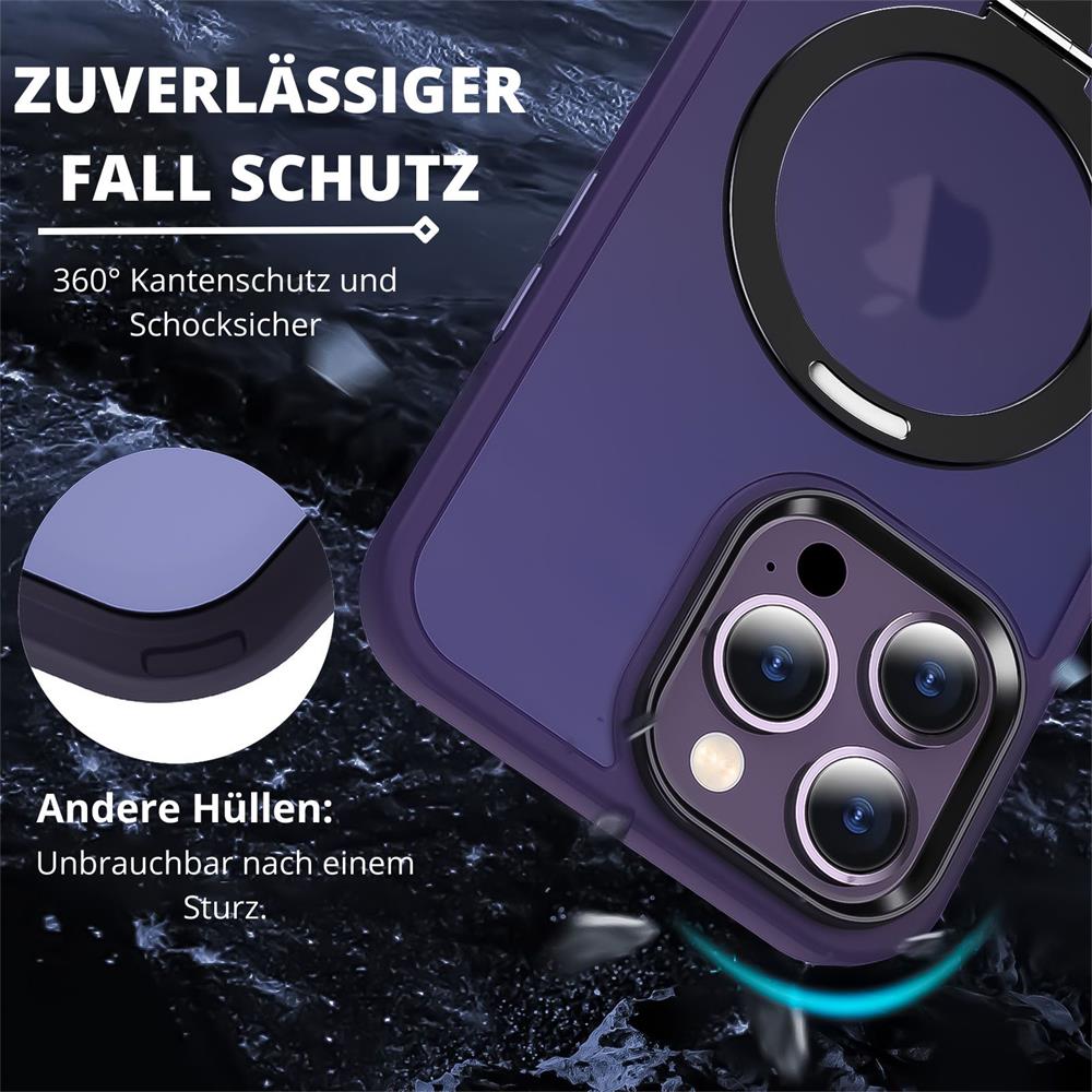 Skin MagSafe für Apple iPhone 15 Pro Max in Violett