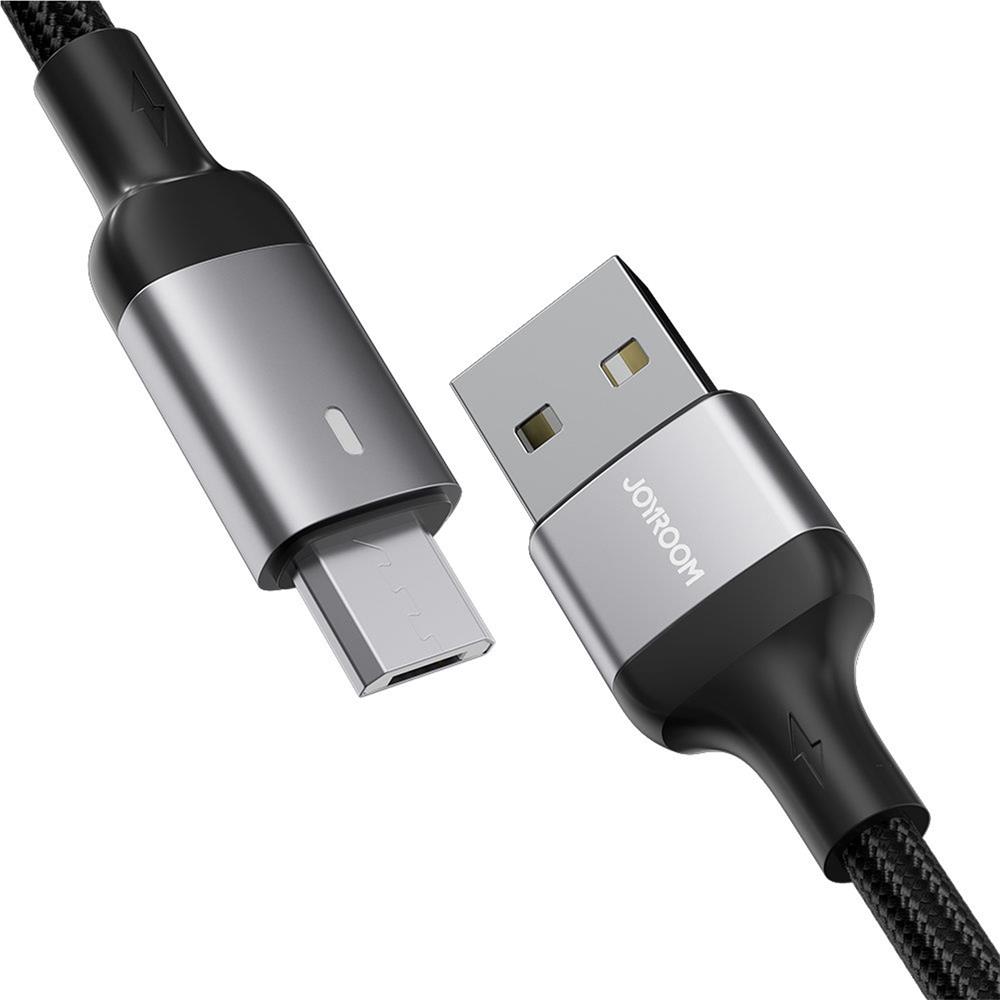 Joyroom USB Kabel - microUSB - 1.2M in Schwarz