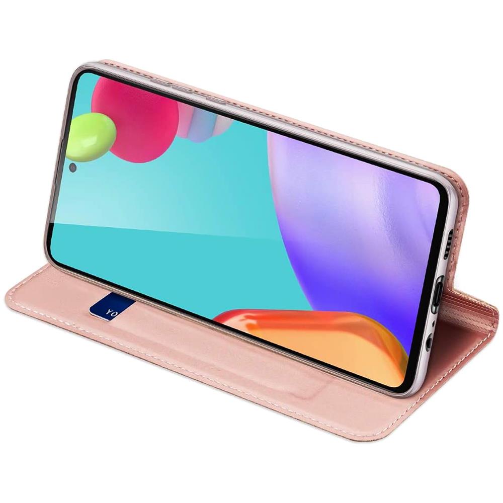 Electroplated Flip für Samsung Galaxy A72 in Rosegold