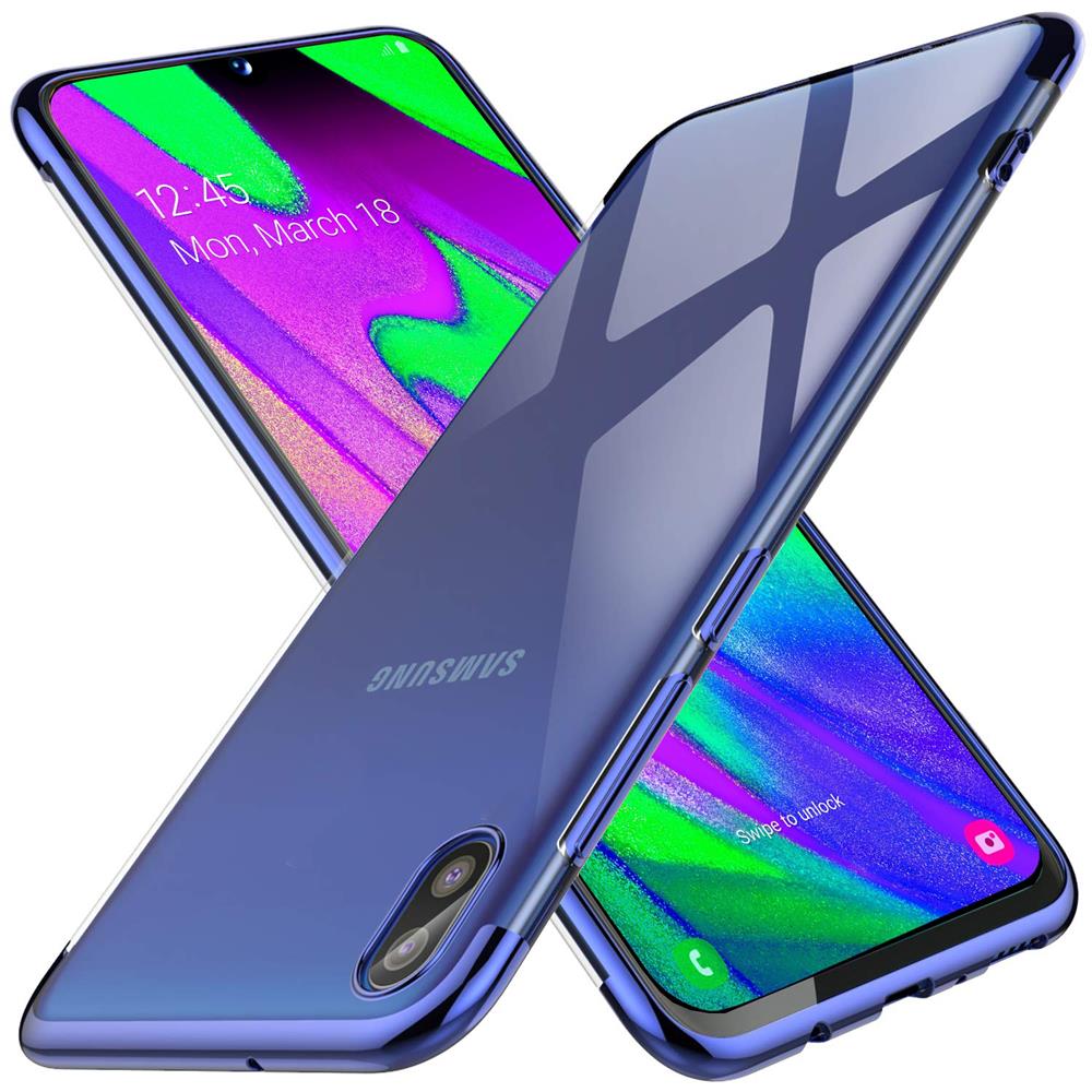 Zero Edge Color für Samsung Galaxy A10 in Blau