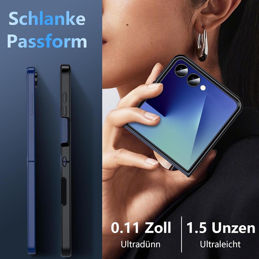 Classic TPU für Samsung Galaxy Z Flip 7 in Schwarz