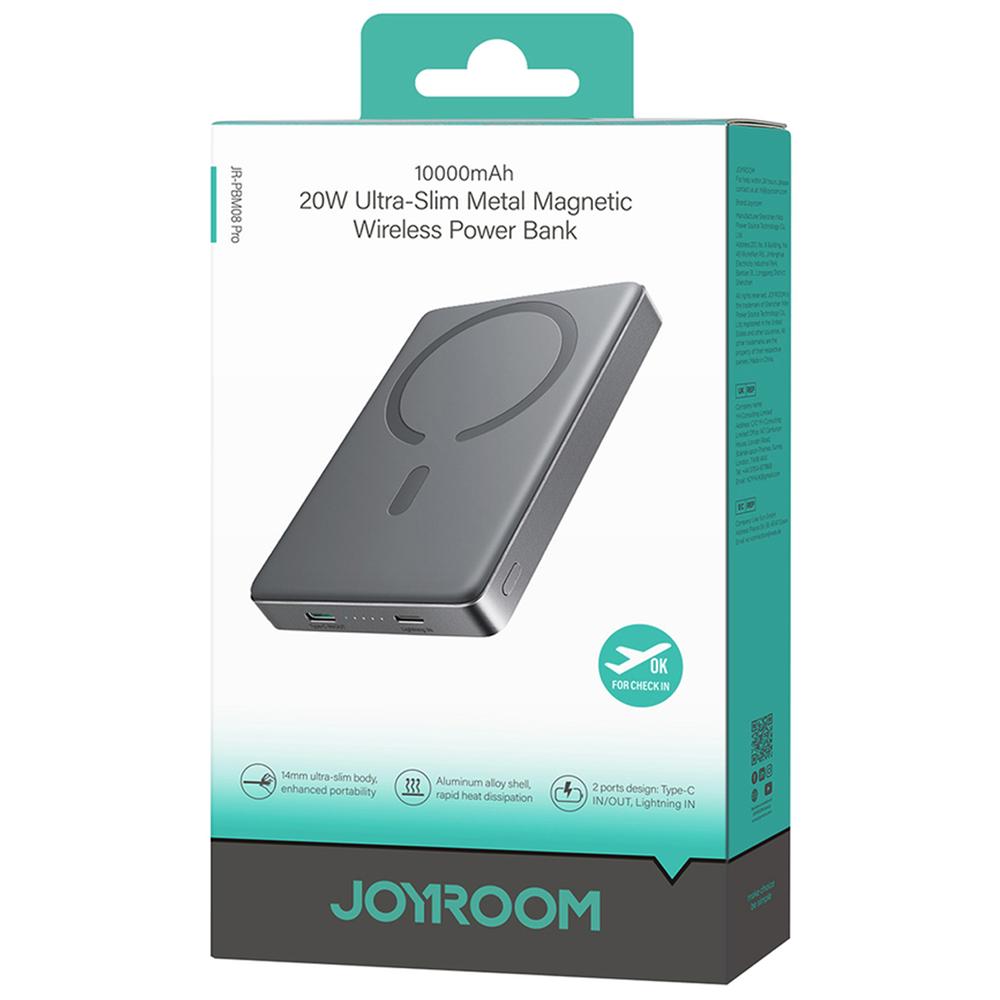 Power Bank - Joyroom JR-PBM08 Pro - 10000 mAh in Grau