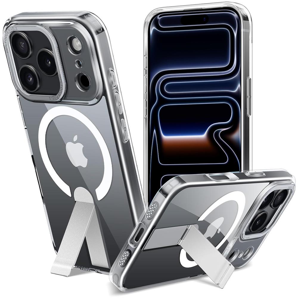 Kickstand TPU für Apple iPhone 17 Pro Max in Transparent