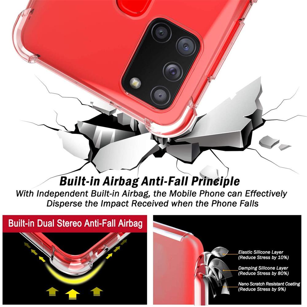 Rugged TPU für Samsung Galaxy A21s in Transparent