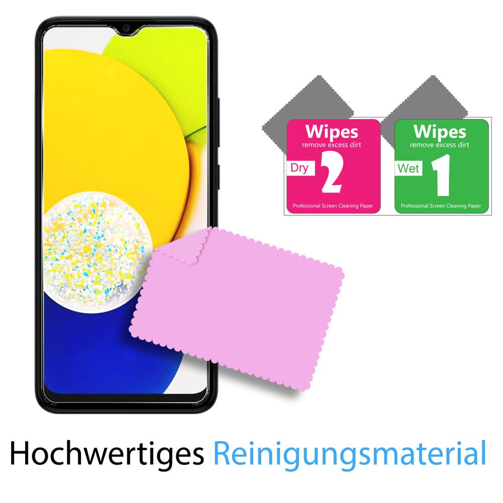 Glas 2in1 für Samsung Galaxy A03