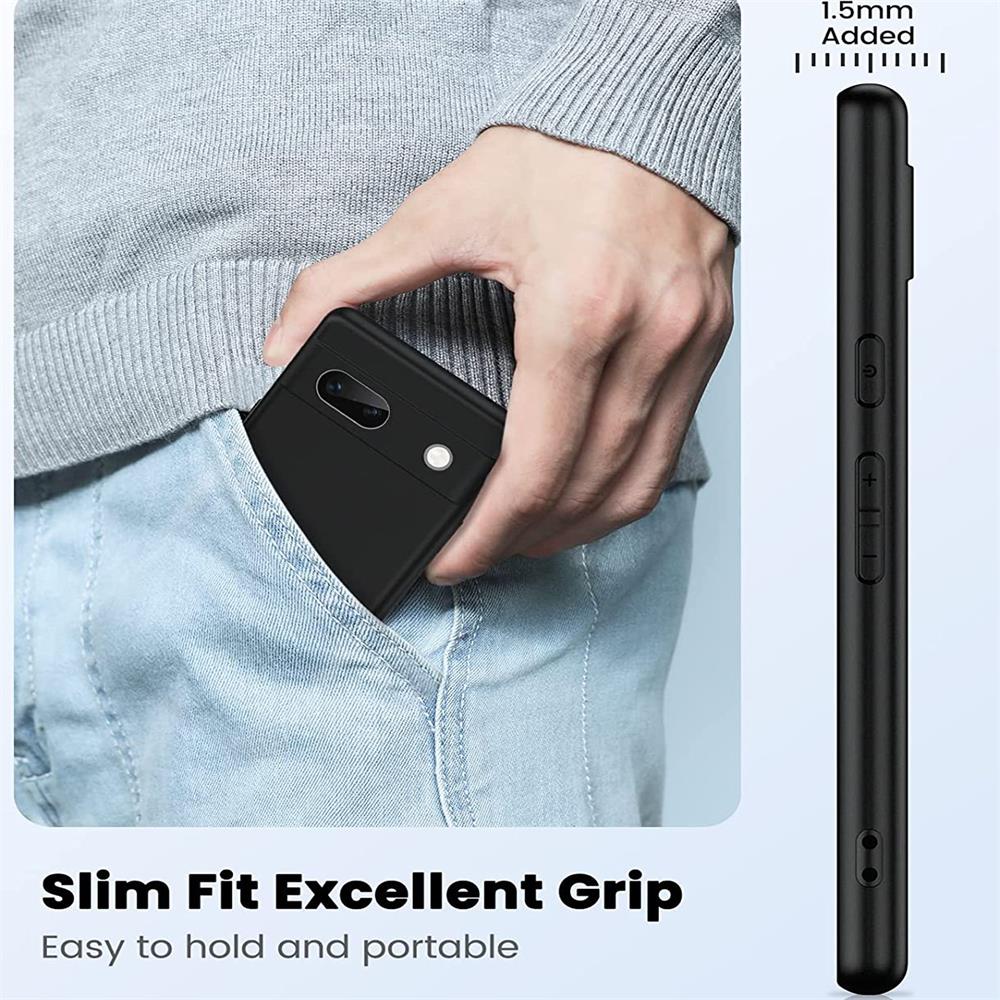 Classic TPU für Google Pixel 8a in Schwarz