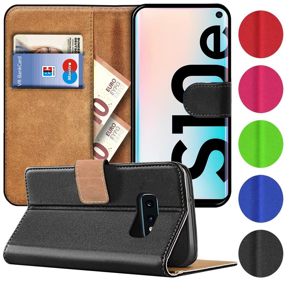 Textil Wallet für Samsung Galaxy S10e