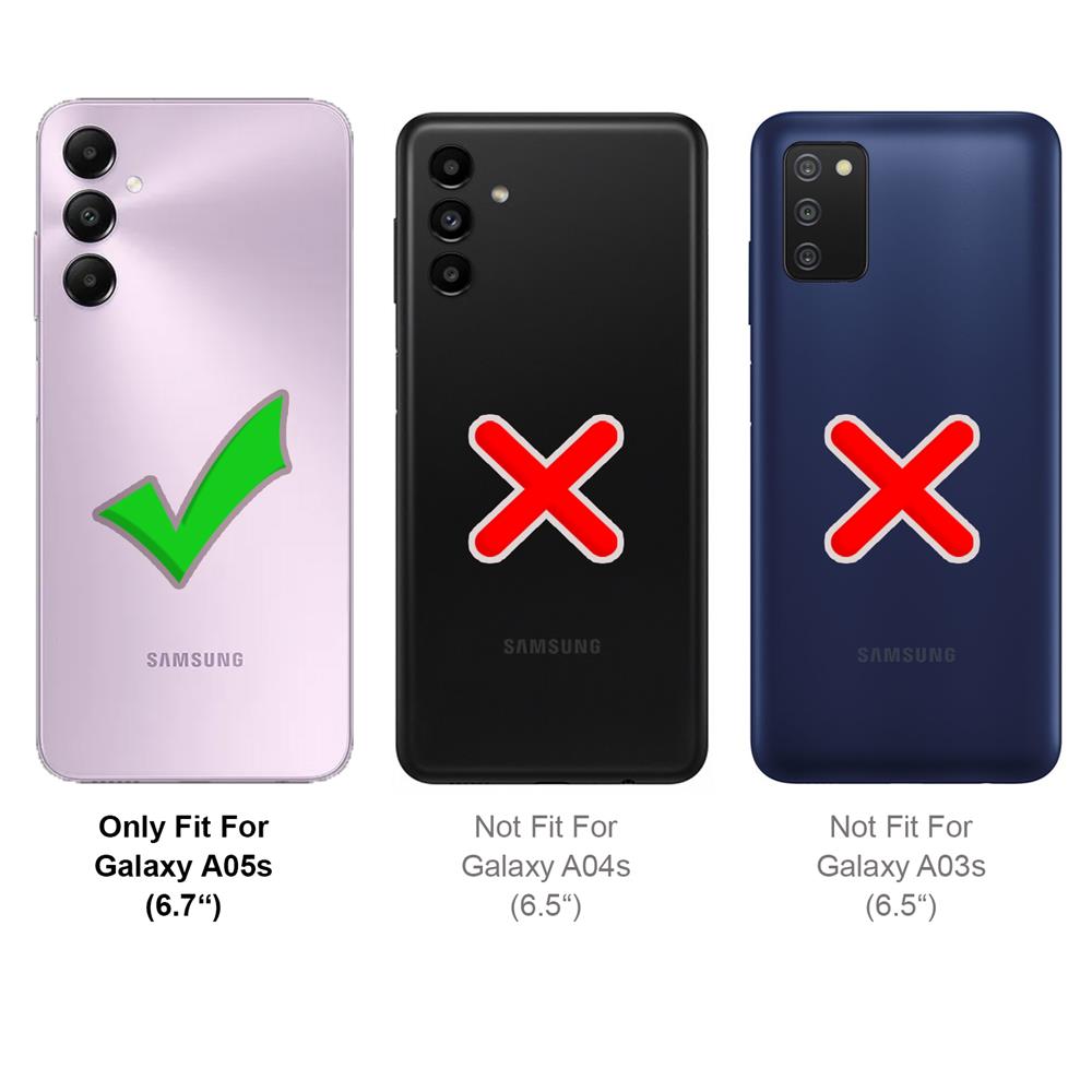 Rugged TPU für Samsung Galaxy A05s in Transparent