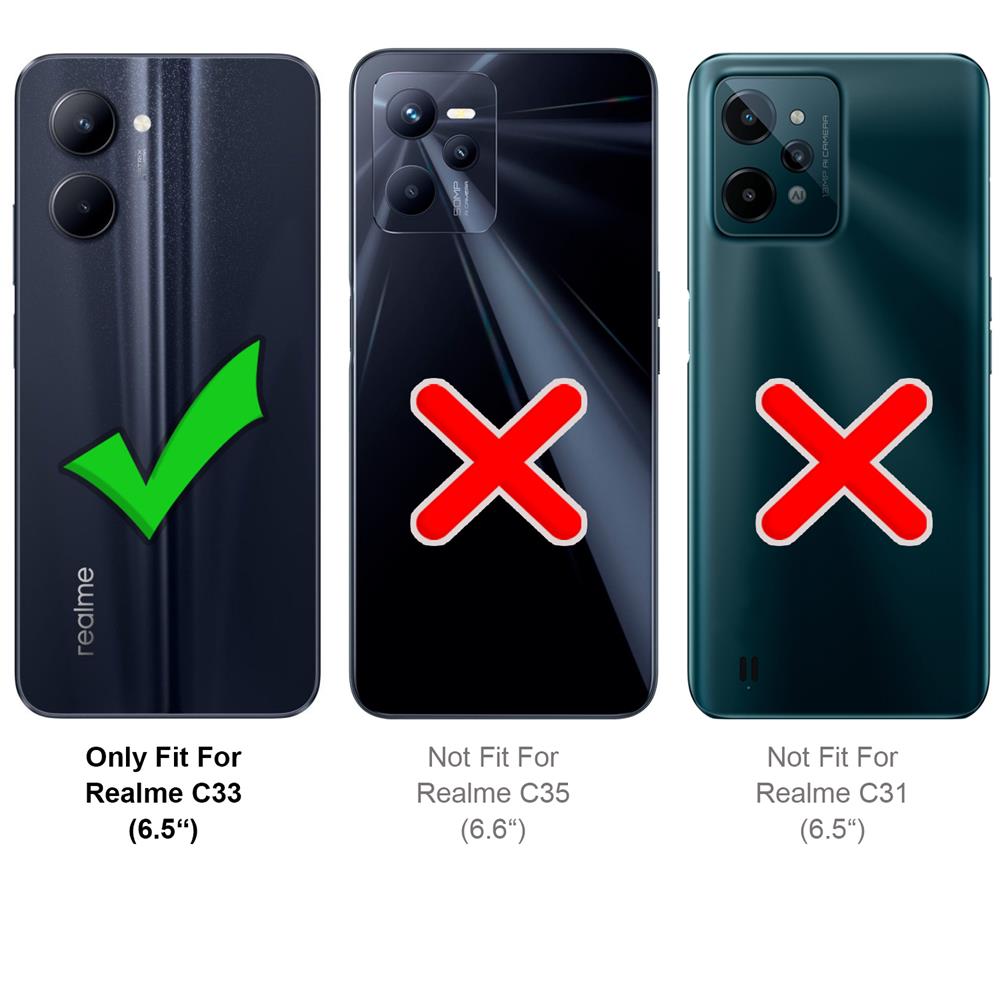 Glas 2in1 für Realme C33