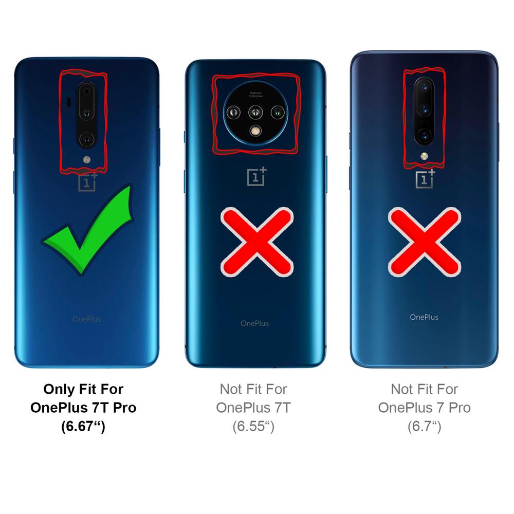 Basic Wallet für OnePlus 7T Pro in Schwarz