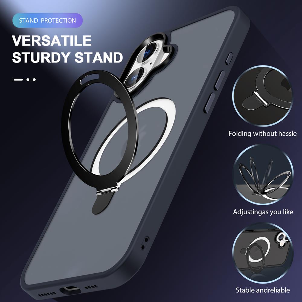 Skin MagSafe für Apple iPhone 16 Plus in Dunkelblau