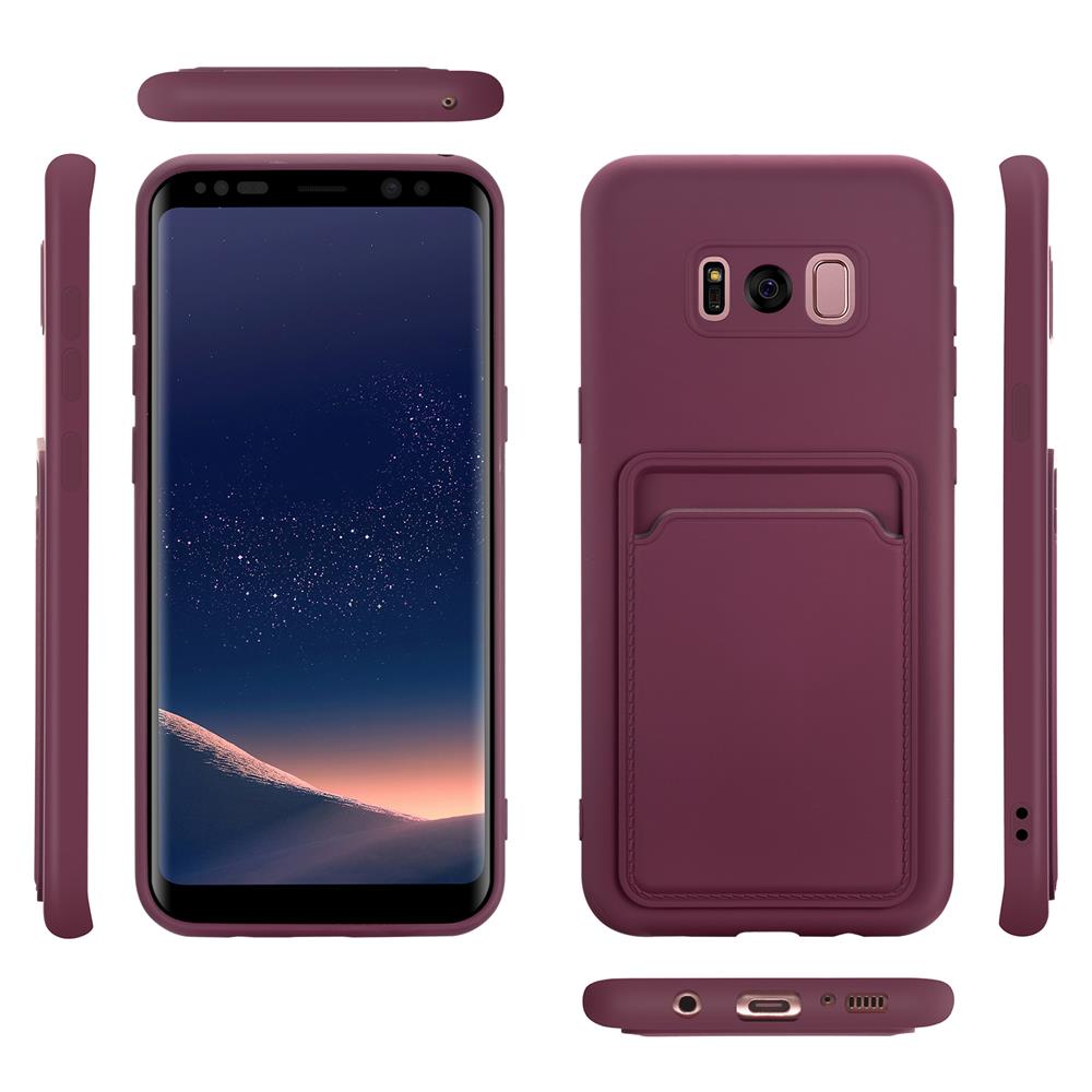 Card Case für Samsung Galaxy S8 Plus in Lila