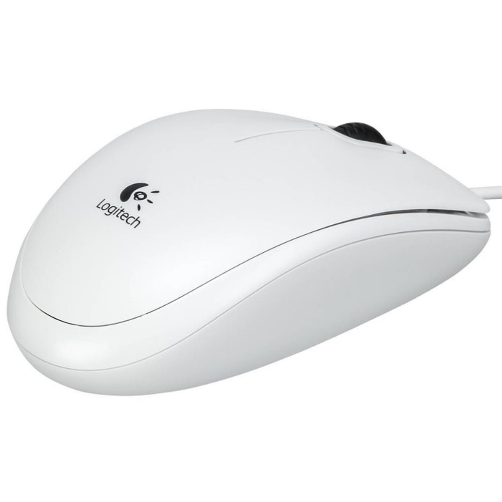 PC-Maus LOGITECH B100 in Weiss